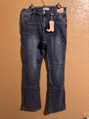 Ashley mason studded bootcut jeans